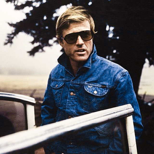 Robert Redford trucker jacket