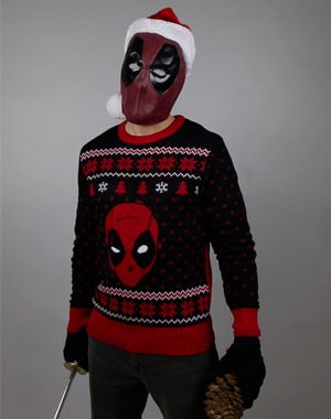Dead-Pool deadpool marvel ugly christmas sweater