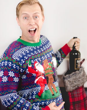 dancin ugly jewish christmas sweater