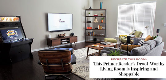 Recreate this Room: This Primer Reader’s Drool Worthy Living Room is Inspiring and Shoppable
