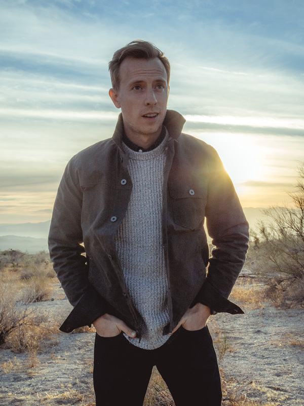 flint and tinder field jacket waxed trucker