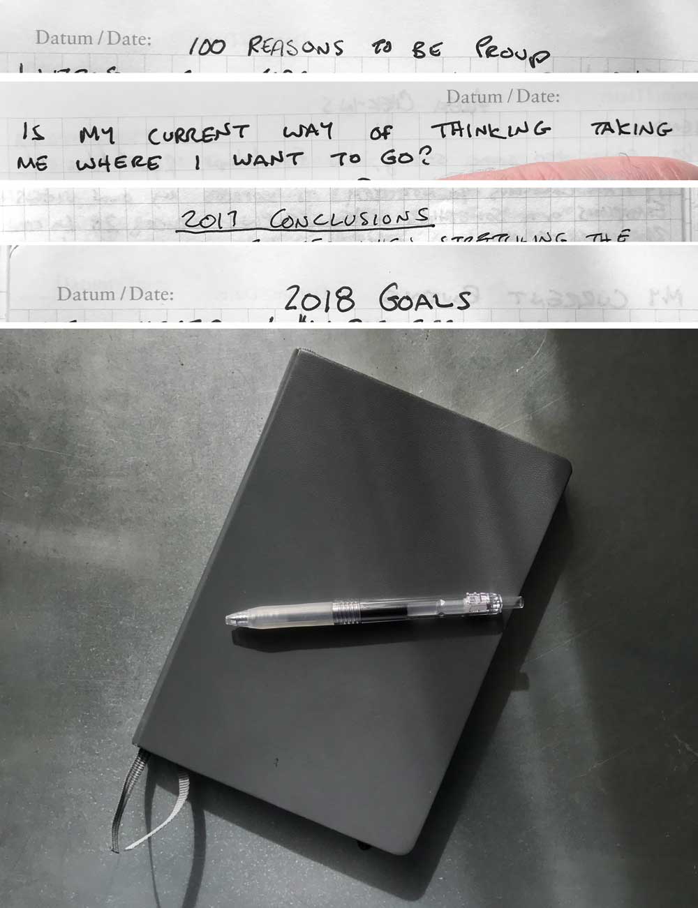 Photo a leather bound journal and pen