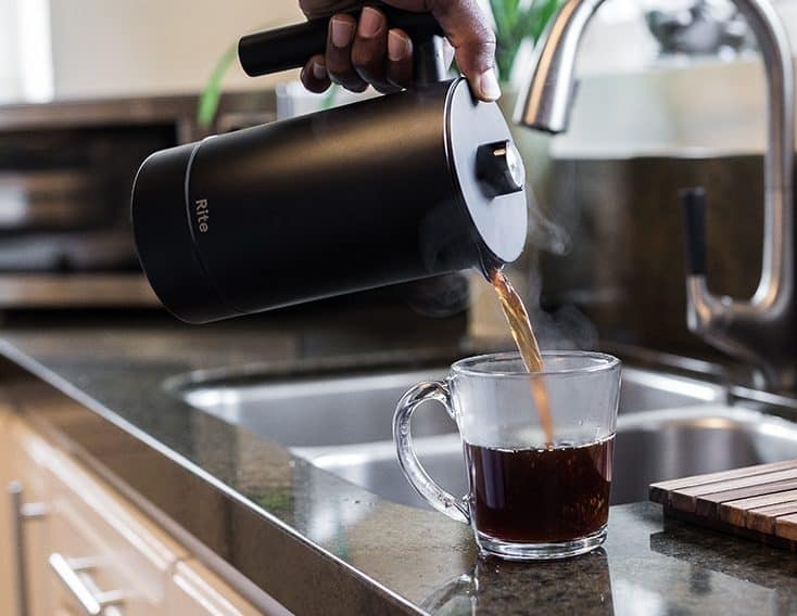 Image of the improved french press called Rite Press