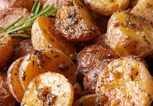 dijon roasted potatoes
