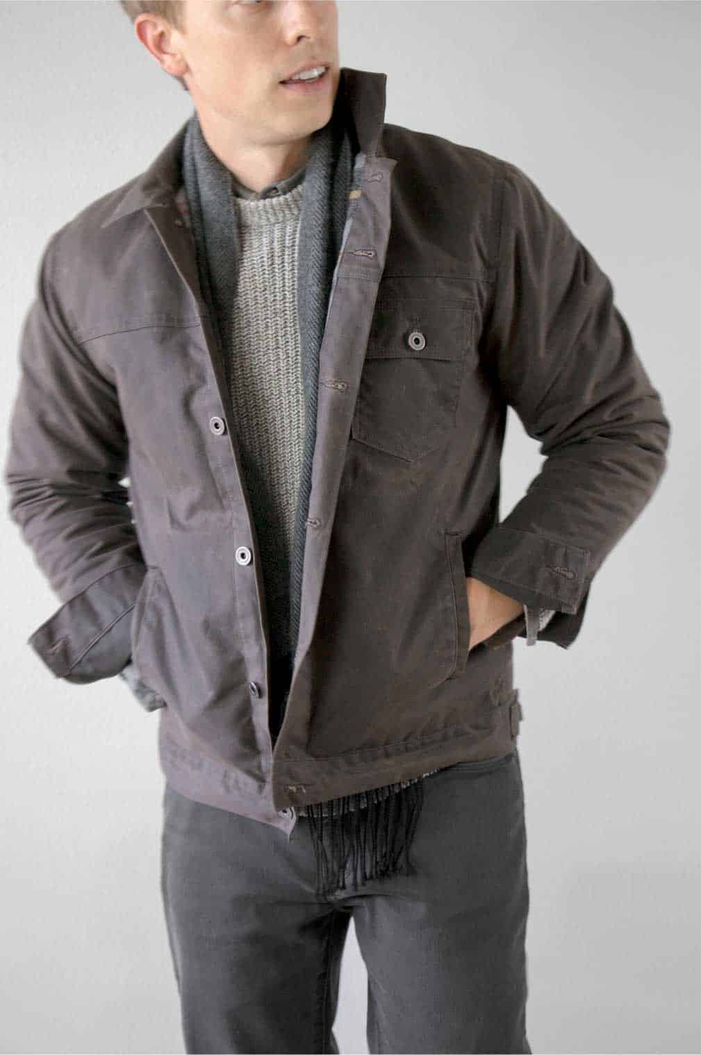 huckberry waxed tucker jacket