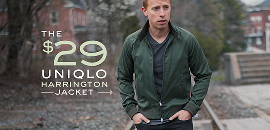 The $29 Uniqlo Harrington Jacket