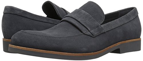 Image of Calvin Klein calf suede slip on loafers