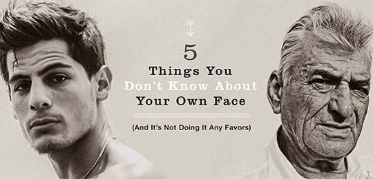 5 Things You Don’t Know About Your Own Face (And It’s Not Doing It Any Favors)