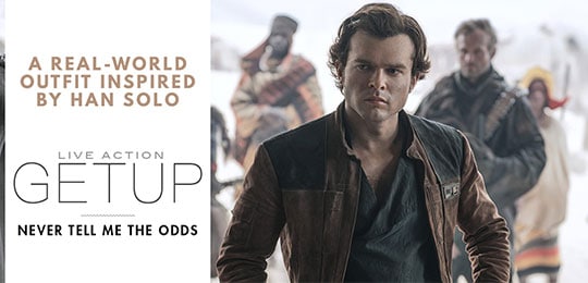 Live Action Getup: Never Tell Me The Odds – An Easy Spring Look Inspired by Solo