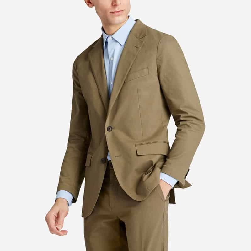 Image of man wearing Bonobos tech blazer