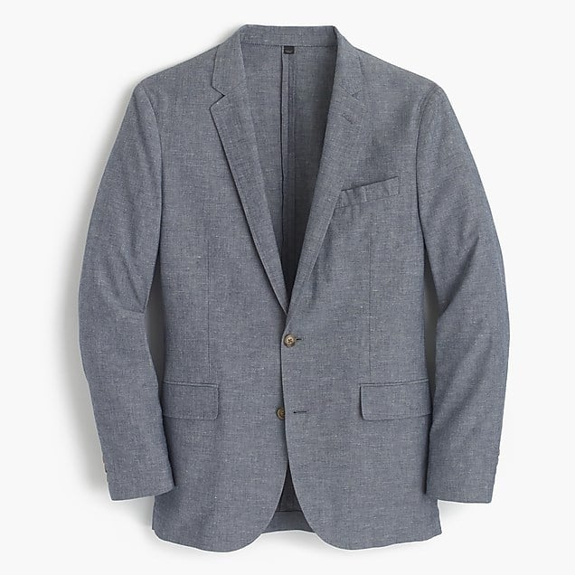 Image of J.Crew Ludlow slim fit cotton linen suit jacket
