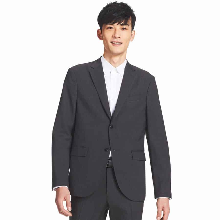 Image of man wearing Uniqlo Kando jacket