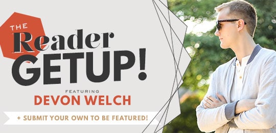 It’s The Reader Getup, Brought To You By Primer Fan Devon Welch