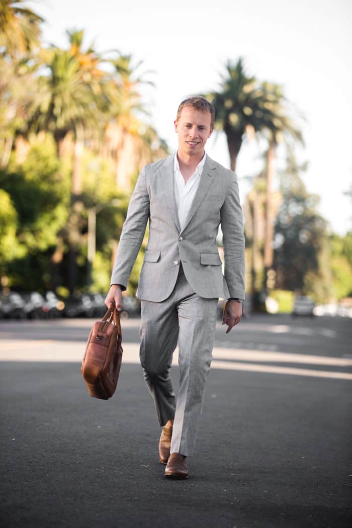 j.crew unstructured ludlow cotton suit gray men hot weather summer style