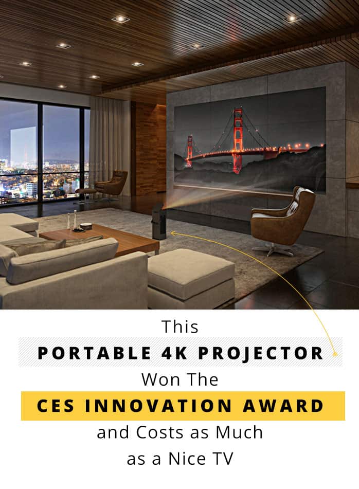 LG CineBeam 4K Projetor