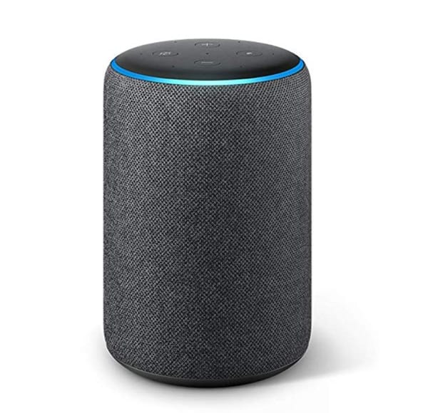 A close up of a speaker