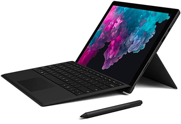 A laptop computer sitting on top of a table