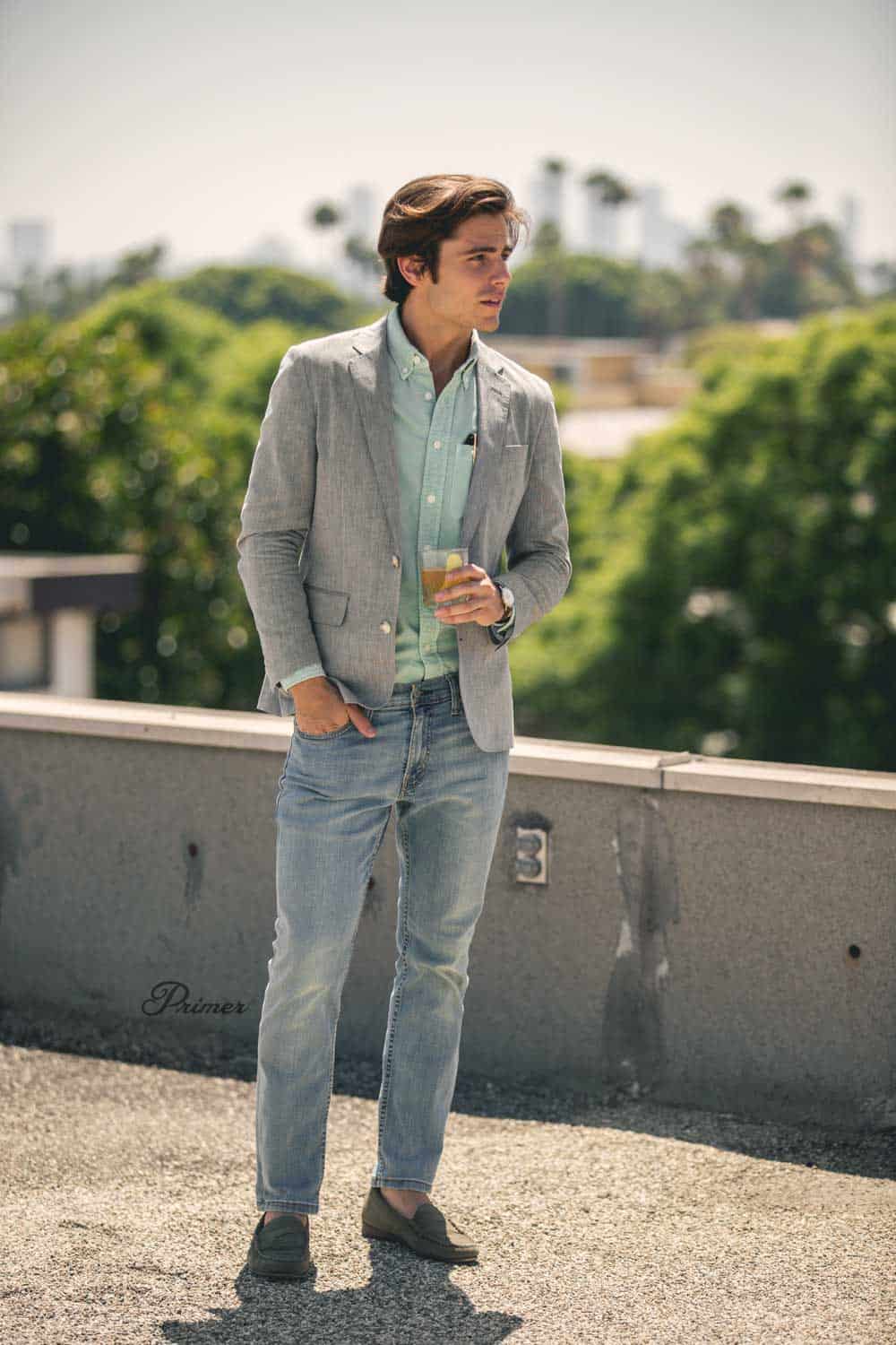 Smart casual summer style inspiration for men outfit ideas