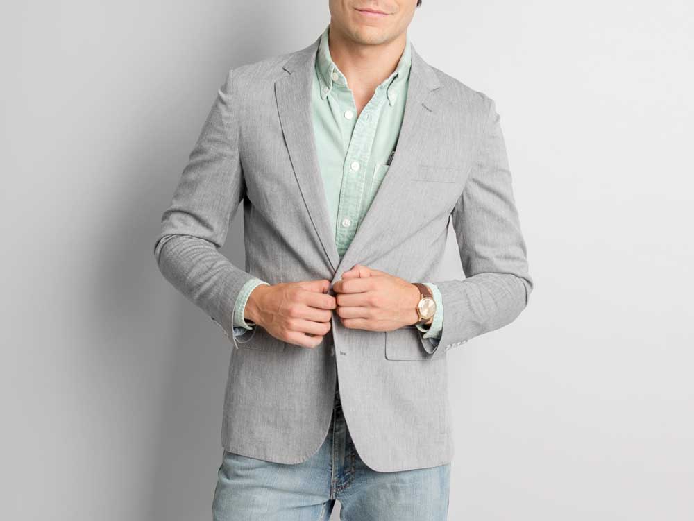 j.crew ludlow unstructured stretch cotton blazer