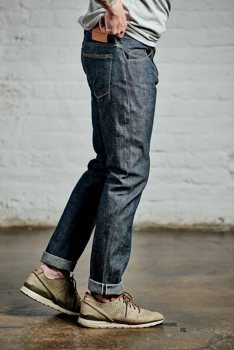 Image of slim Kojima lite jeans