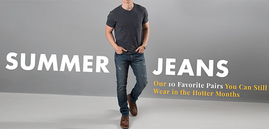 Summer Jeans: Our 10 Favorite Pairs You Can Still Wear in the Hotter Months