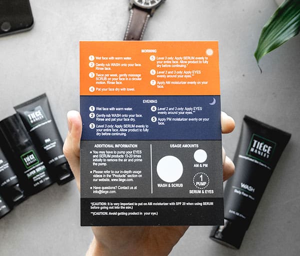 tiege hanley amount card