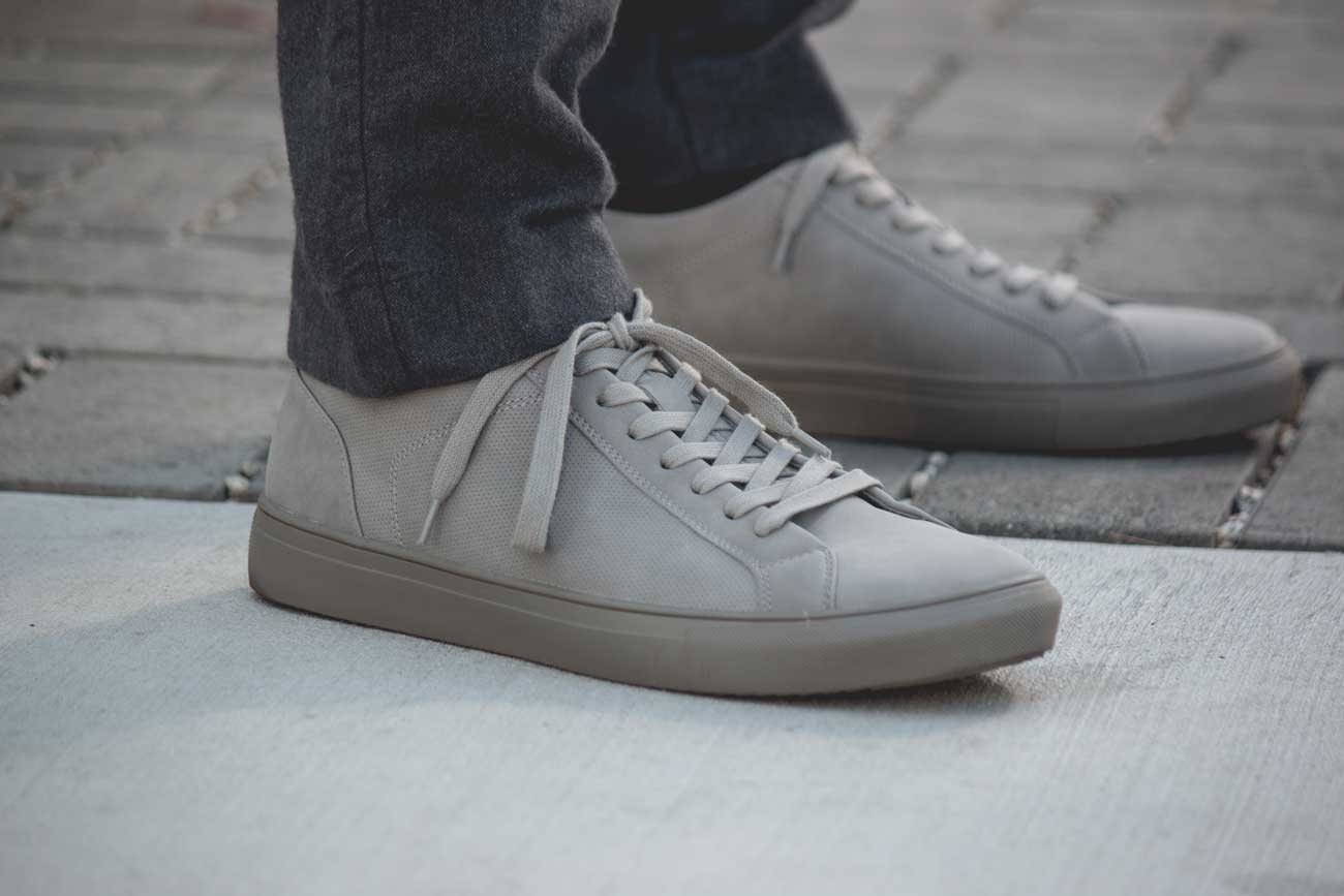 gray on gray sneakers from Target