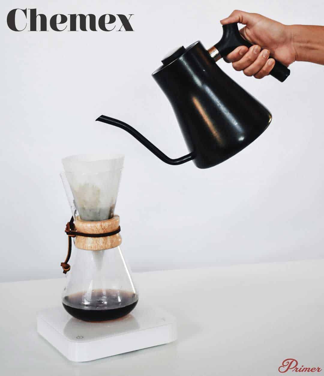 Chemex Pour Over dripper differences