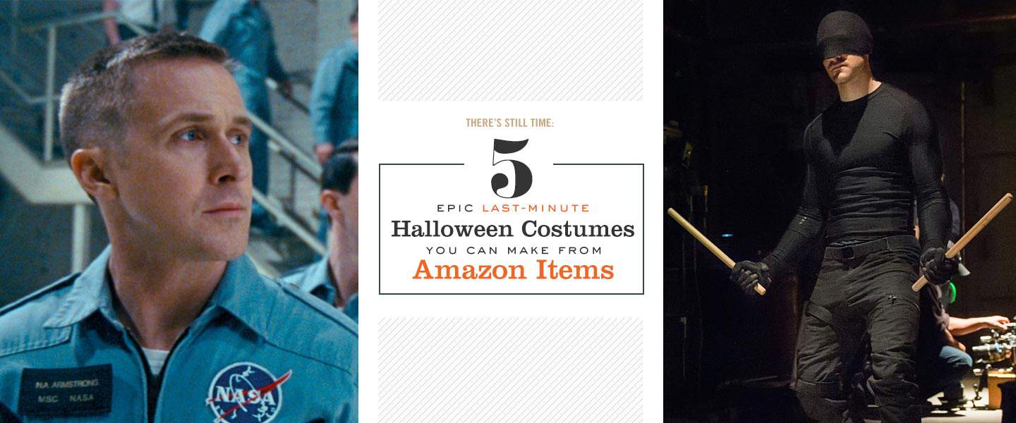5 Epic Last-Minute Halloween Costumes You Can Make from Amazon Items
