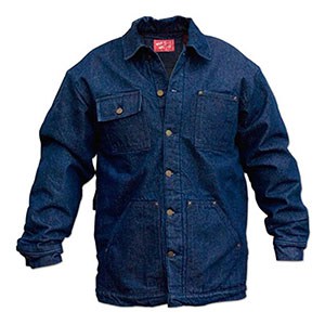 A blue shirt made of denim
