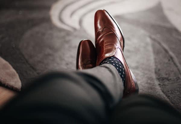 fun pattern socks men dress shoes