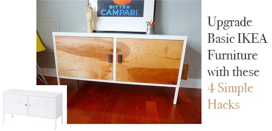 Upgrade Basic IKEA Furniture With These 4 Simple Hacks