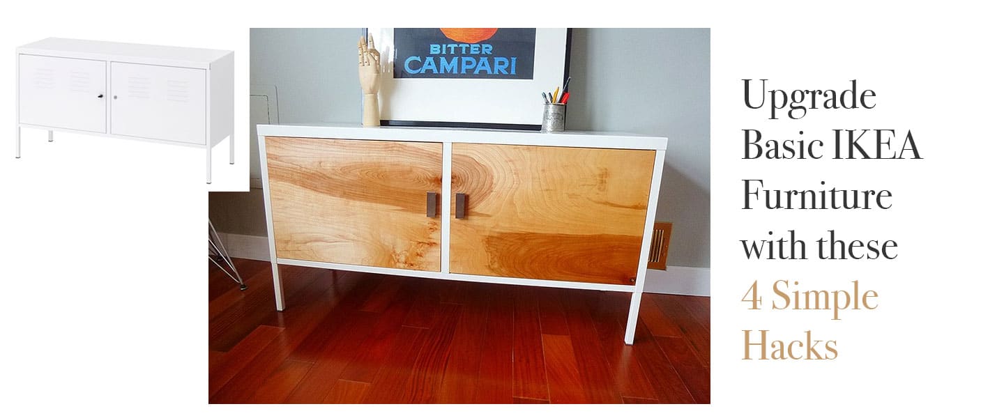 Upgrade Basic IKEA Furniture With These 4 Simple Hacks