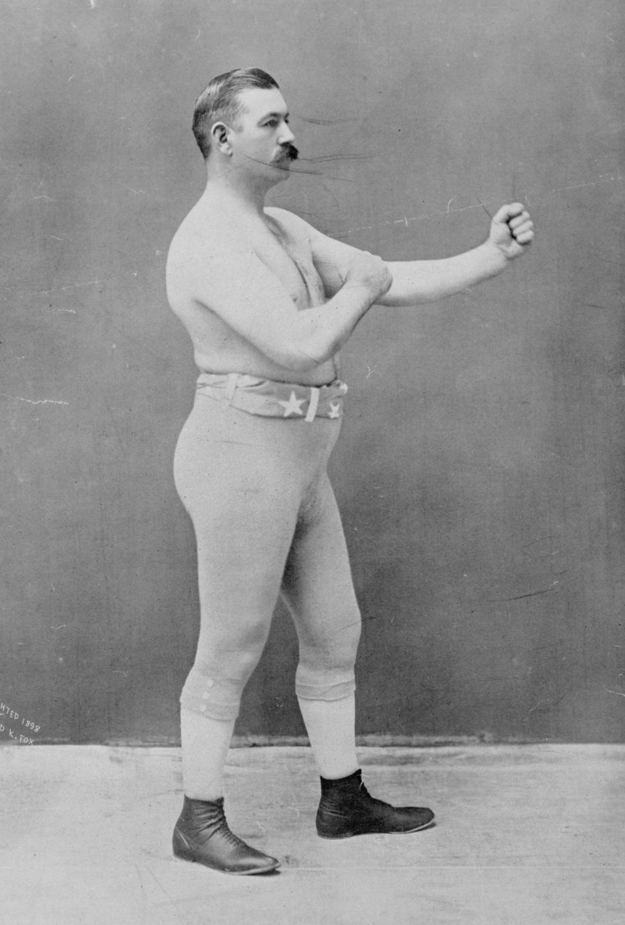 John L. Sullivan standing posing for the camera