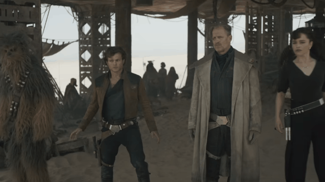 Han Solo and woody harrelson