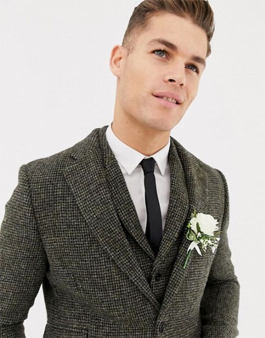 asos harris tweed jacket