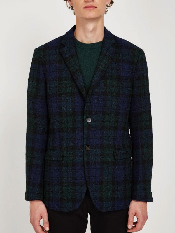 frank and oak tweed blazer