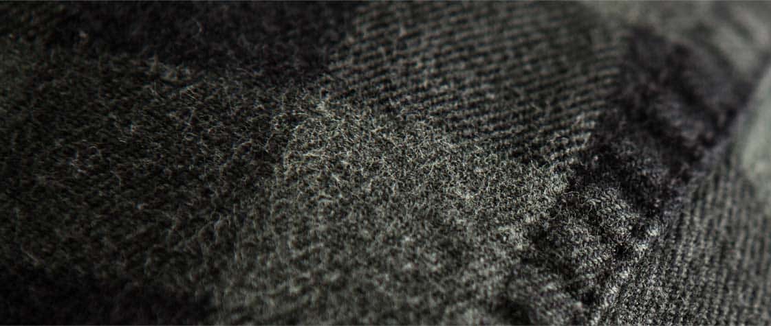Close up of fabric