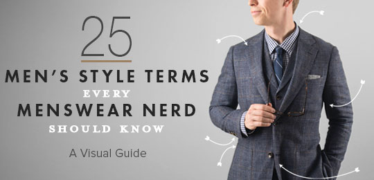 25 Men’s Style Terms Every Menswear Nerd Should Know