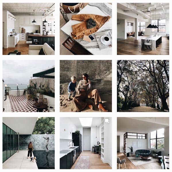 Instagram and Home thumbnails