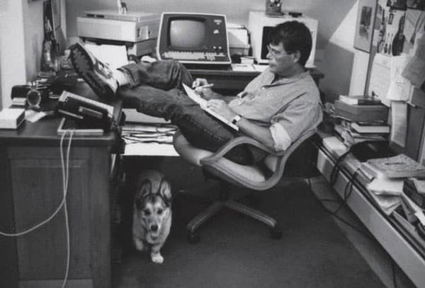 stephen king morning routine