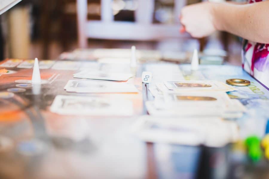 Image of board game night photo by Sophie Elvis