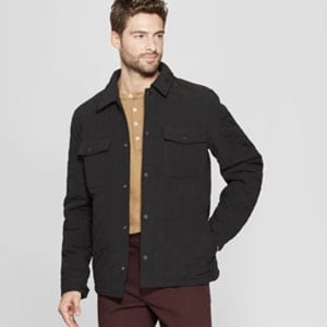 Image of Men's Quilted Shirt Jacket Goodfellow & Co™
