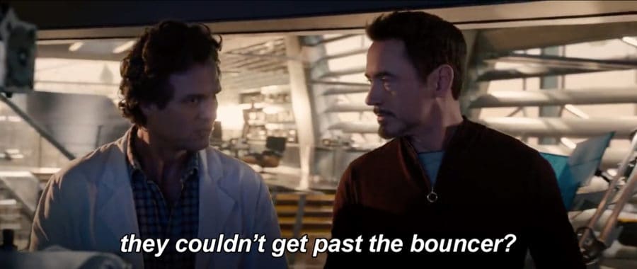 They couldn\'t get past the bouncer