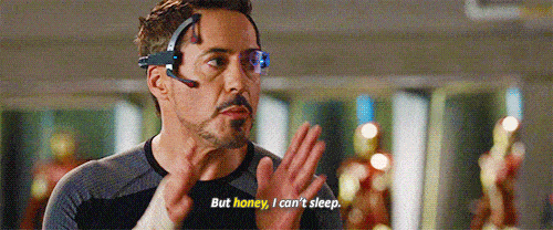 Iron Man can\'t sleep