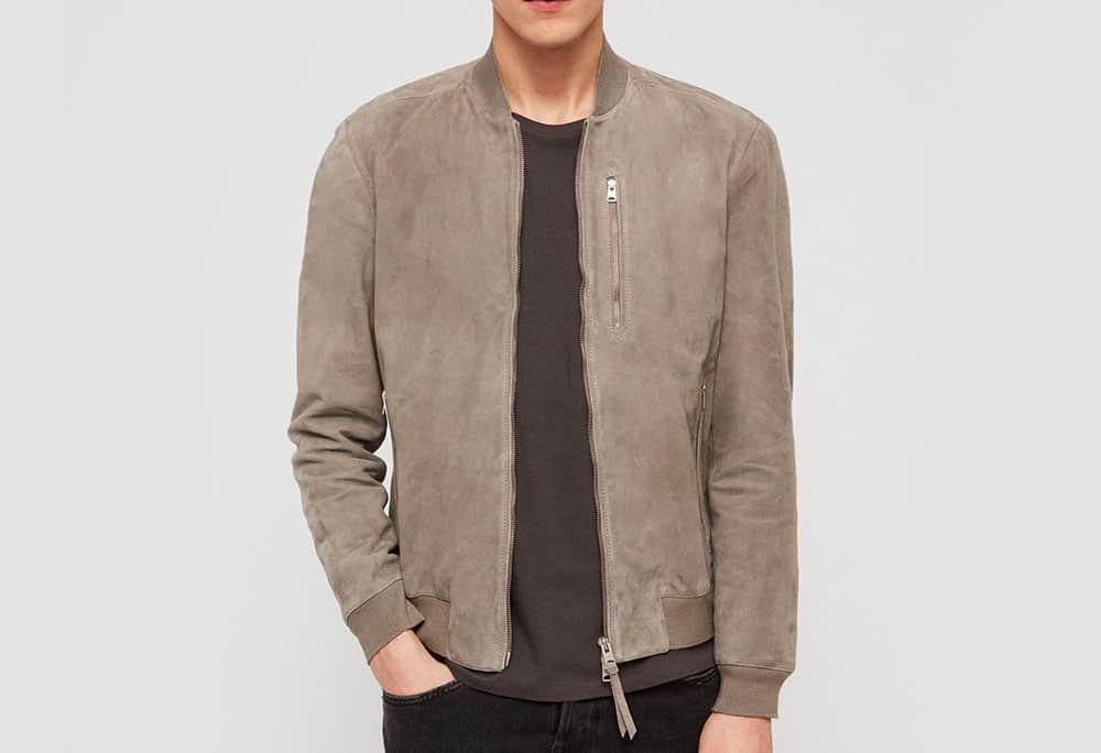 allsaints-suede allsaints suede bomber