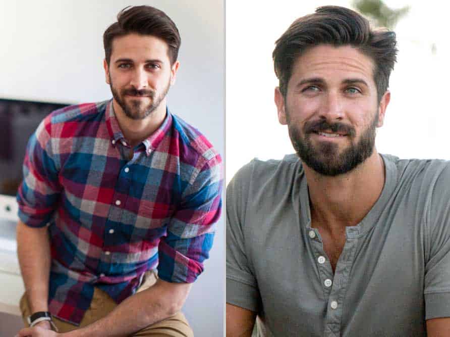 beard before after 10 years