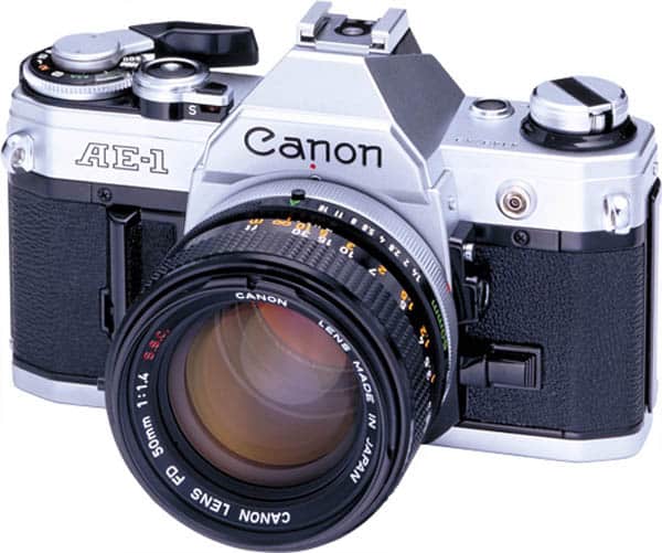 Canon AE 1 with 50mm Lens