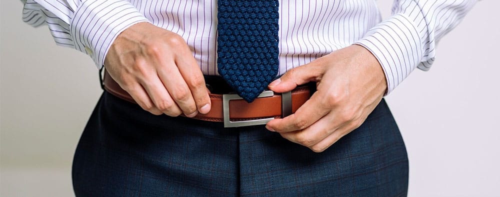 anson5 anson belt with suit