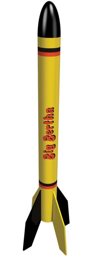 Estes 1948 Big Bertha Flying Model Rocket Kit
